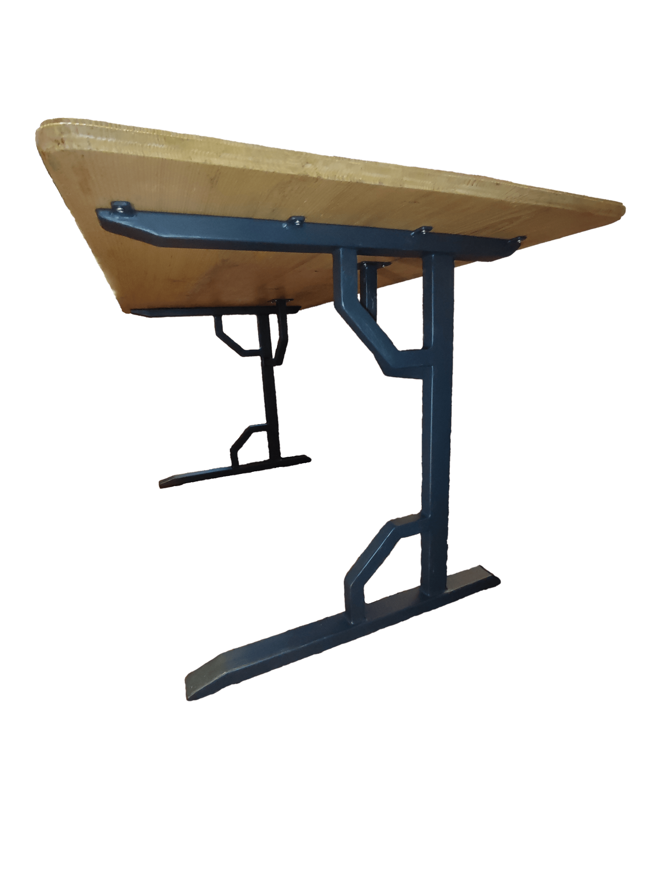 Holz/Eisen 150x80x77cm